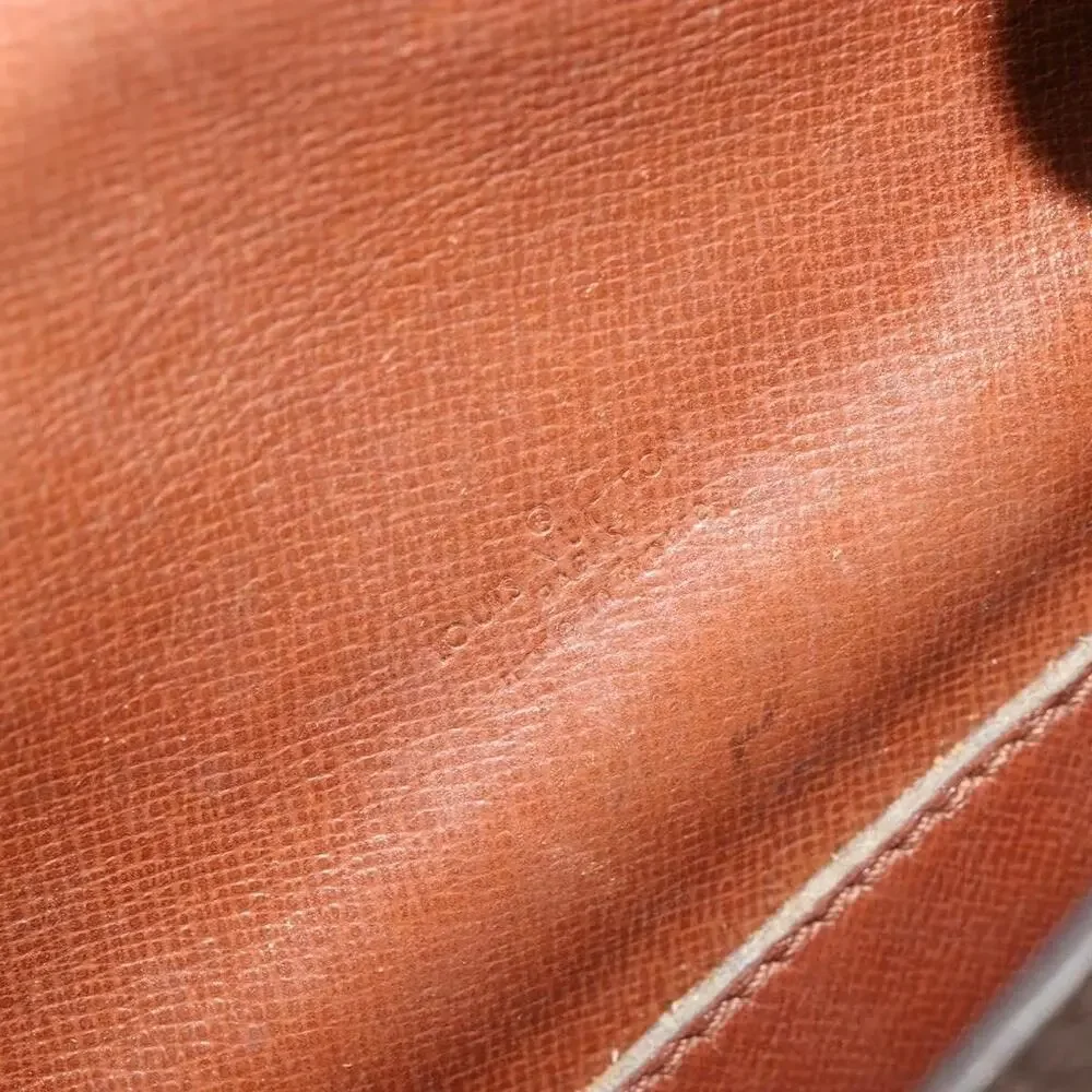 Louis Vuitton Monogram Saint Cloud PM Shoulder Bag Brown